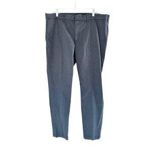 Nordstrom Men's Basic Blue Gray Tech Smart Slim Fit Dress Pants Size 40 x 32